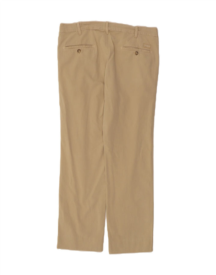 CARRERA Mens Straight Chino Trousers W36 L30 Beige Cotton Vintage Carrera and Second-Hand Carrera from Messina Hembry 