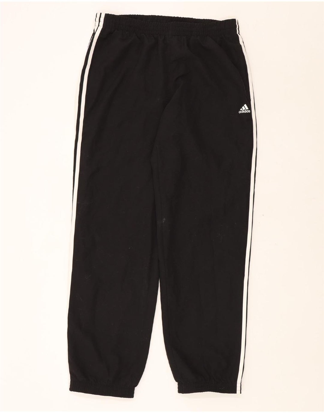 ADIDAS Mens Climalite Calças de treino Joggers Grande Poliéster Preto