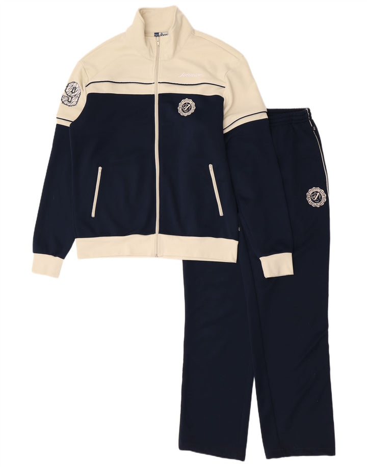 Fato de treino masculino Oasis Graphic Full XL azul marinho poliéster colorblock