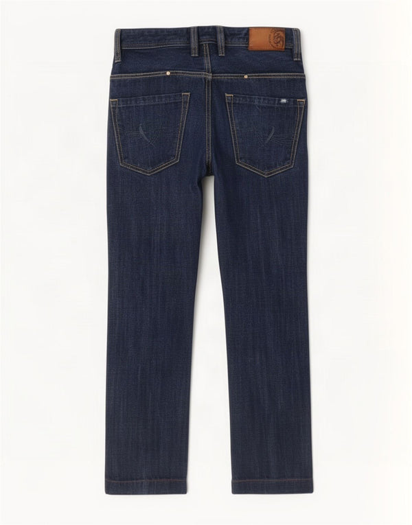 Jeans retos masculinos Diesel W28 L27 algodão azul marinho