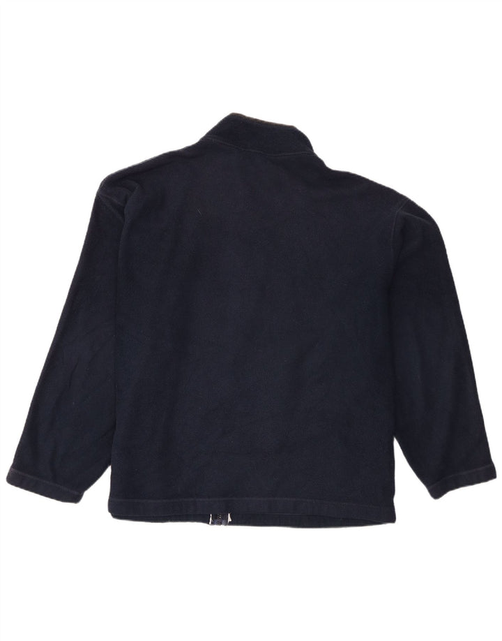 Jaqueta de lã masculina Marks & Spencer Reino Unido 40 grande poliéster azul marinho
