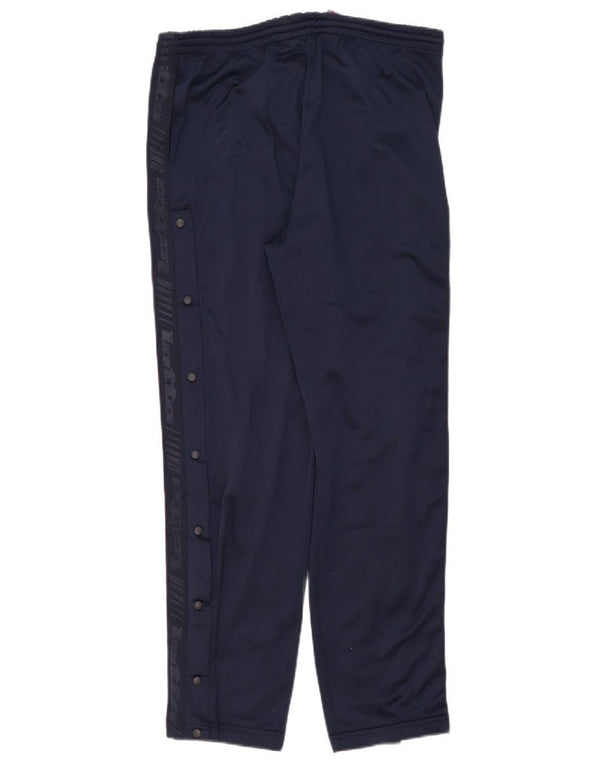 Calça de treino masculina Lotto Graphic UK 40/42 grande poliéster azul marinho