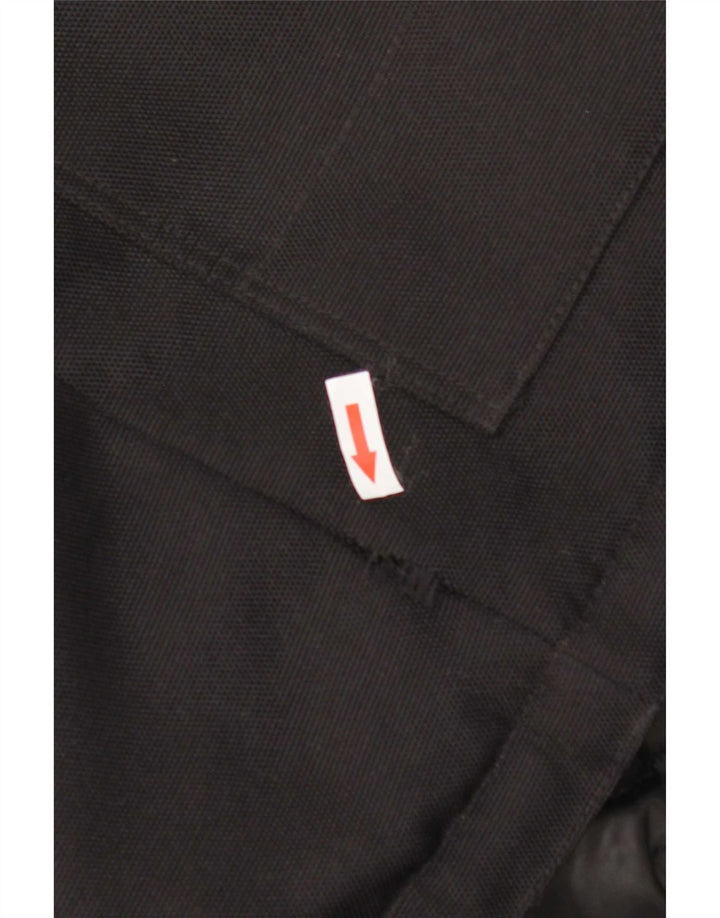Jaqueta masculina acolchoada com capuz G-Star UK 40 grande poliéster preto