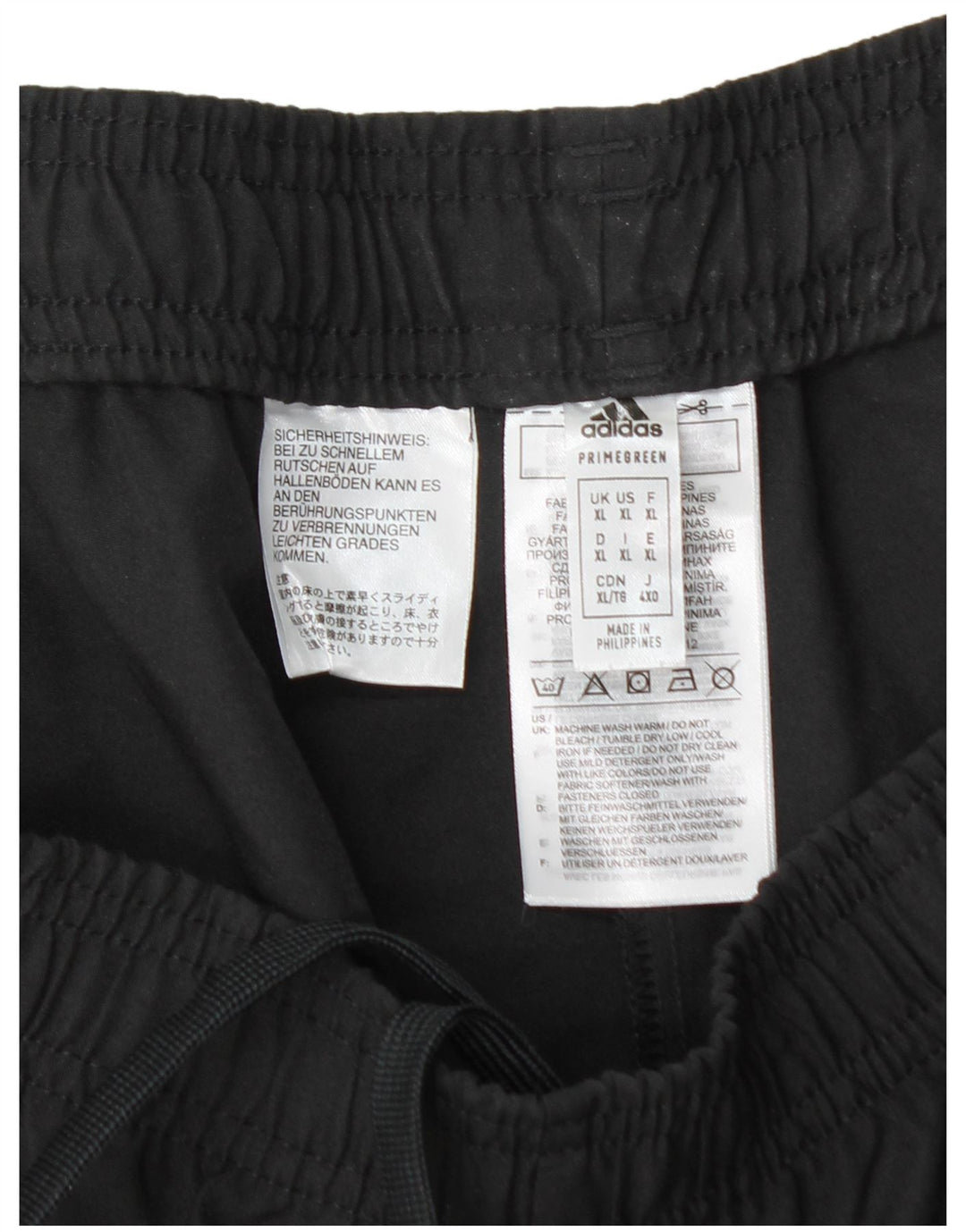 Calça de treino masculina ADIDAS Aeroready Graphic XL preto poliéster