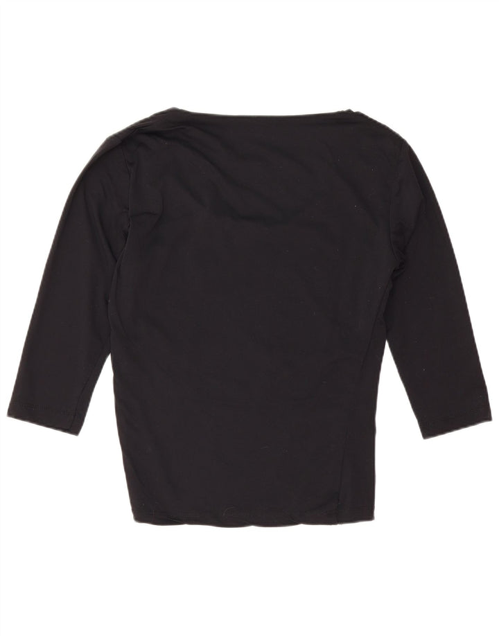 Guess Top feminino manga 3/4 tamanho 3 XS preto
