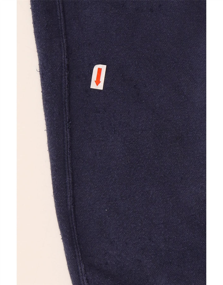 NIKE Masculino Loose Fit Graphic Hoodie Jumper XL Azul Marinho Algodão