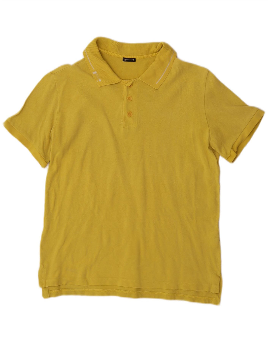 Camisa polo masculina Pirelli médio algodão amarelo