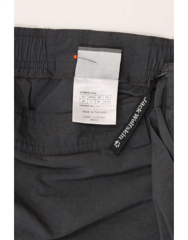 Skort feminino Jack Wolfskin UK 12/14 cinza médio poliamida