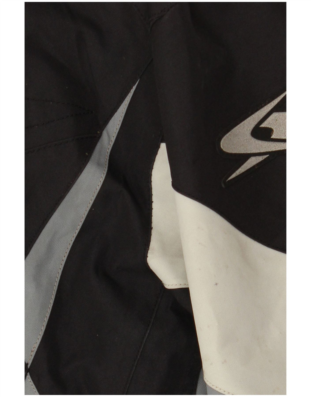 Jaqueta masculina Spyke Graphic Bomber UK 40 grande preto colorblock motociclista