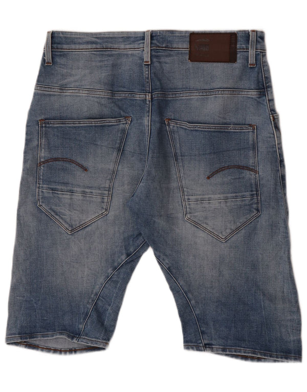 Shorts jeans masculino G-Star W34 grande algodão azul
