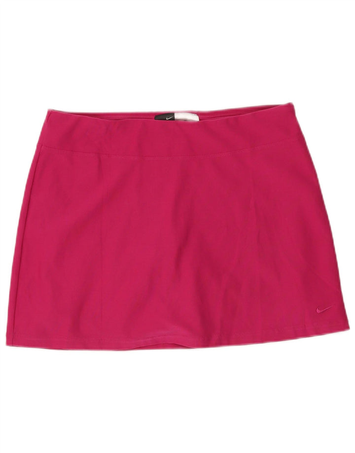 Nike Womens Dri Fit Skort US 16/18 XL Rosa Poliéster