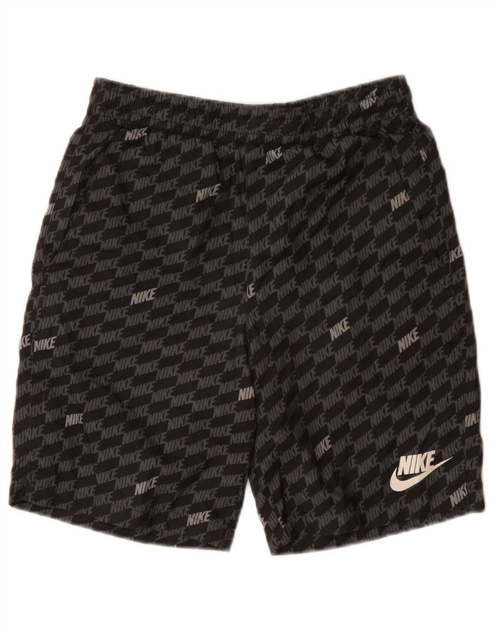 Shorts de natação Nike Boys Graphic 12-13 anos grande cinza poliéster