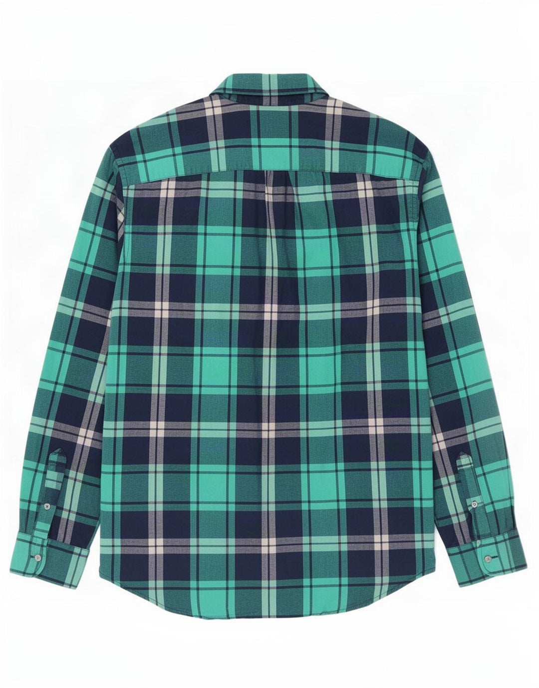 Camisa masculina American Eagle XL verde xadrez algodão
