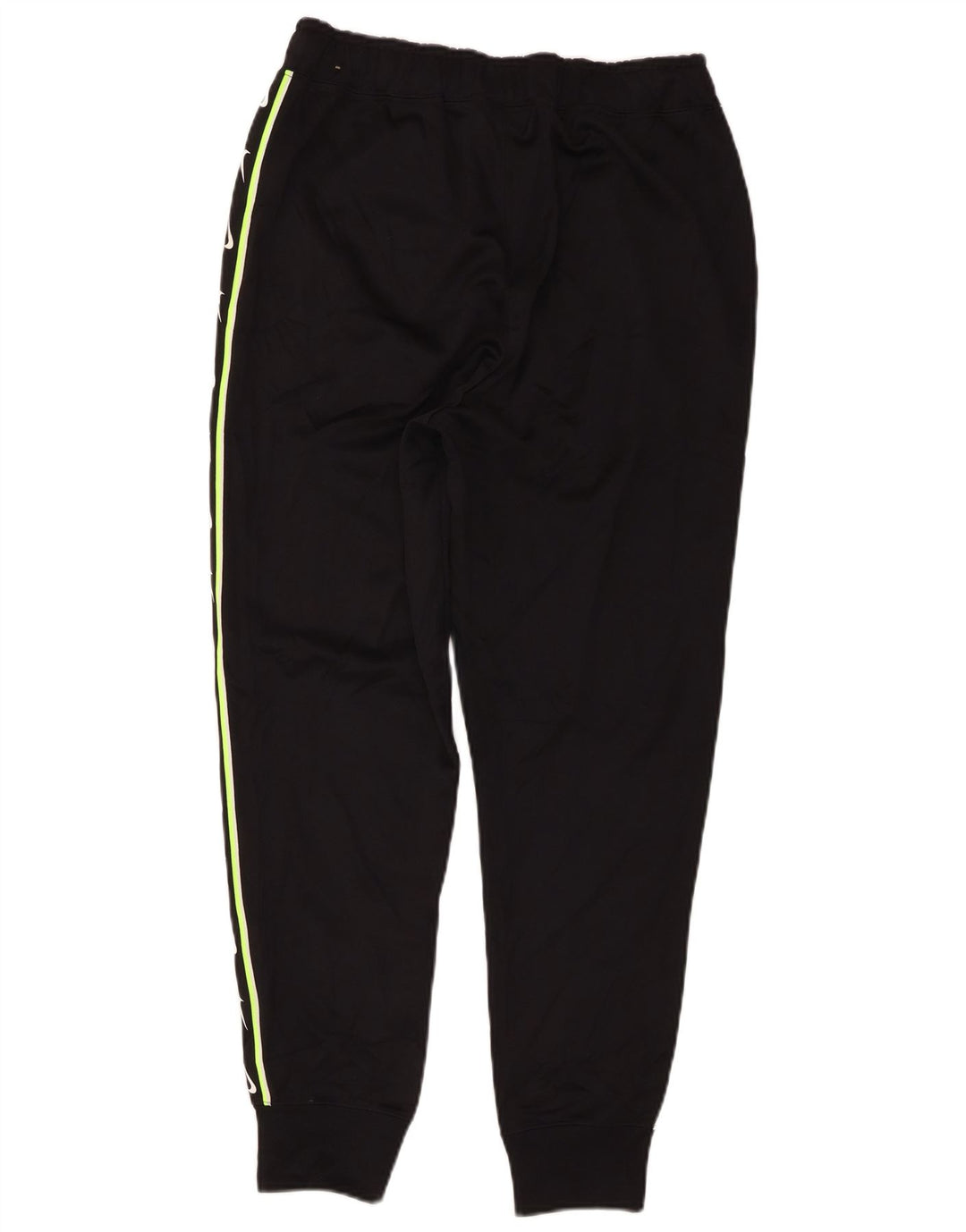 Nike masculino gráfico agasalho calças joggers pequeno poliéster preto