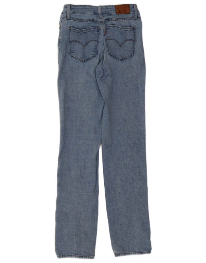 Jeans retos femininos LEVI'S W29 L32 algodão azul