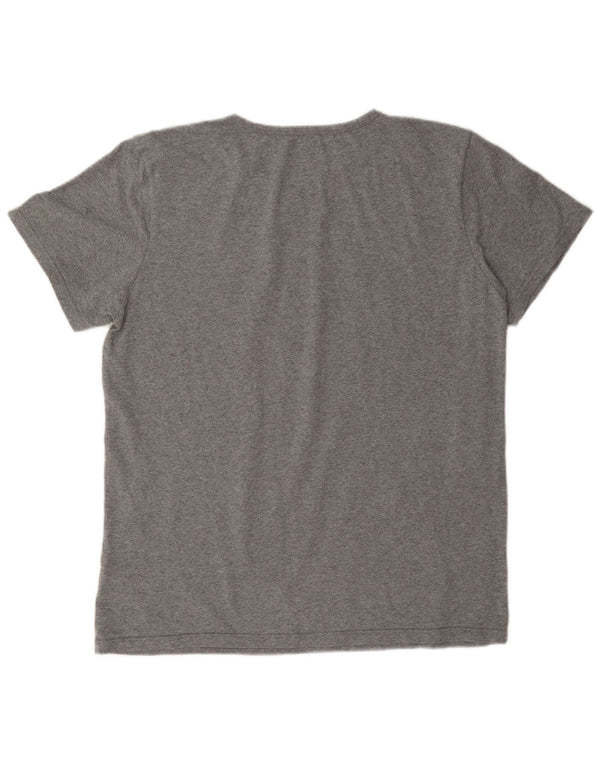 Camiseta feminina Tommy Hilfiger UK 18 XL algodão cinza