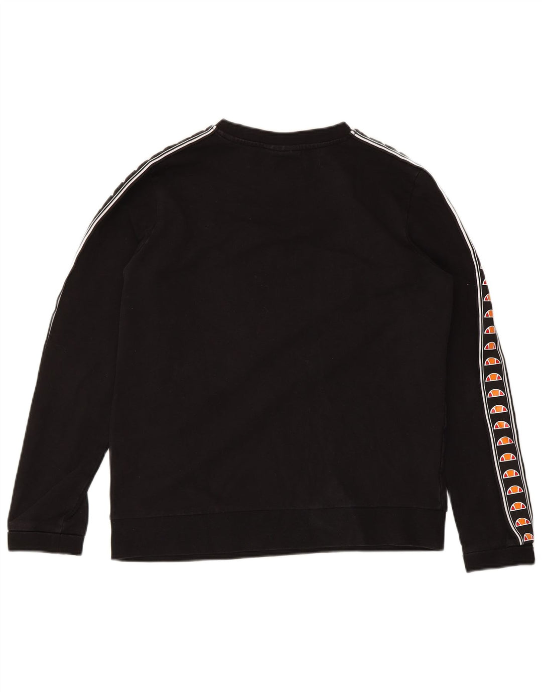 ELLESSE Suéter feminino Heritage Graphic Suéter Reino Unido 14 Médio Preto