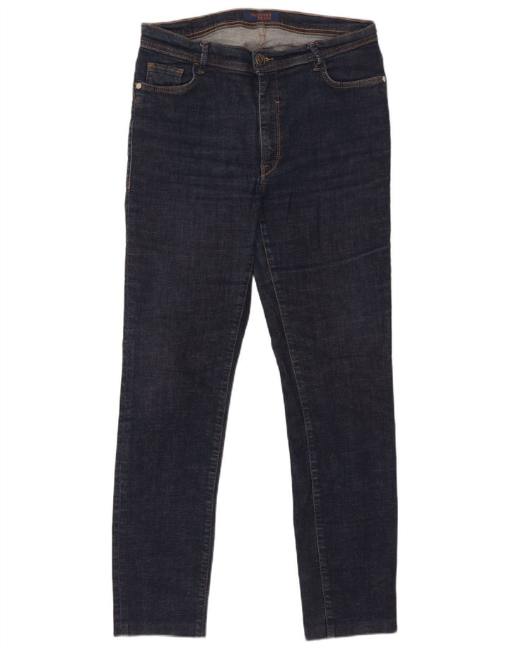 Trussardi Jeans Slim Feminino W30 L29 Azul Marinho