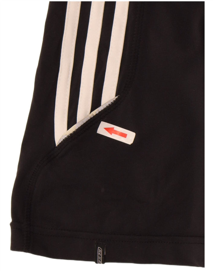 Shorts esportivos femininos Adidas UK 12 médio preto nylon
