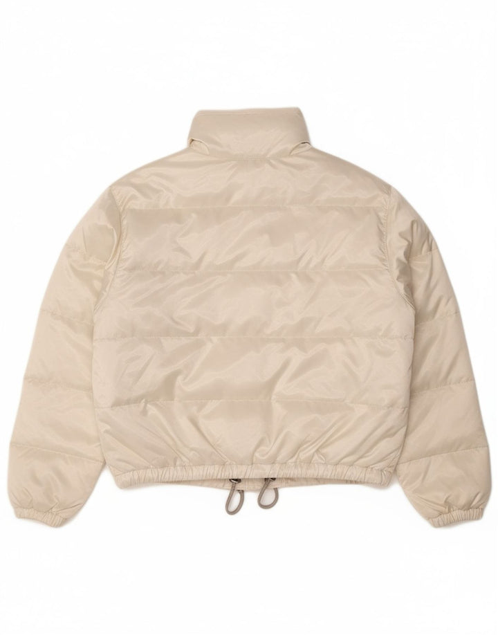 Jaqueta acolchoada feminina BELFE & BELFE UK 12 poliéster branco médio