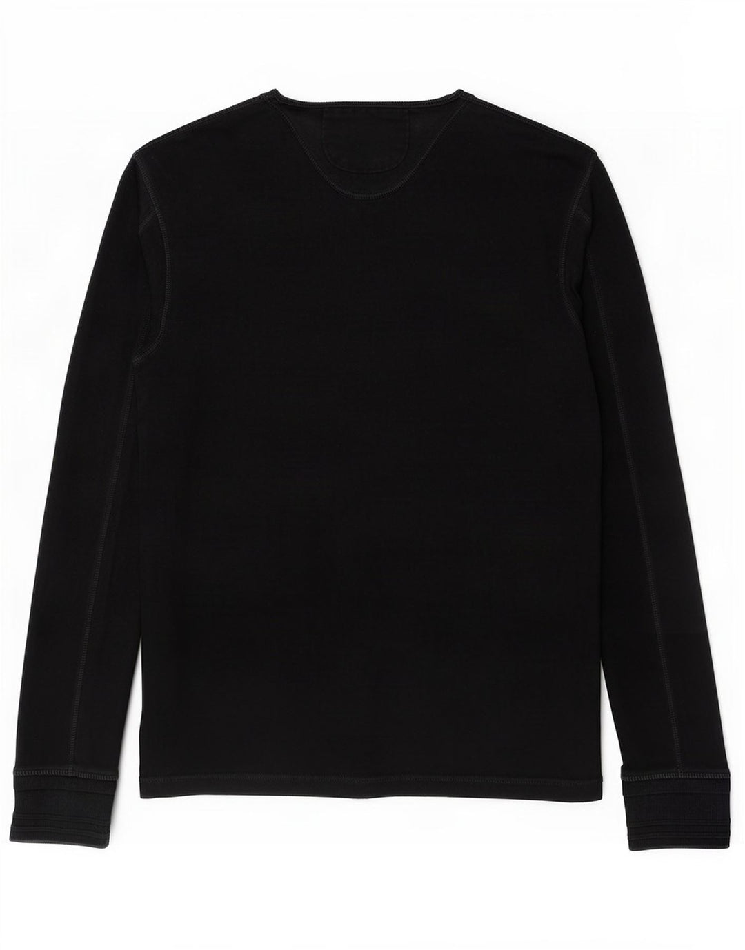 Superdry Mens Top Manga Longa XL Algodão Preto