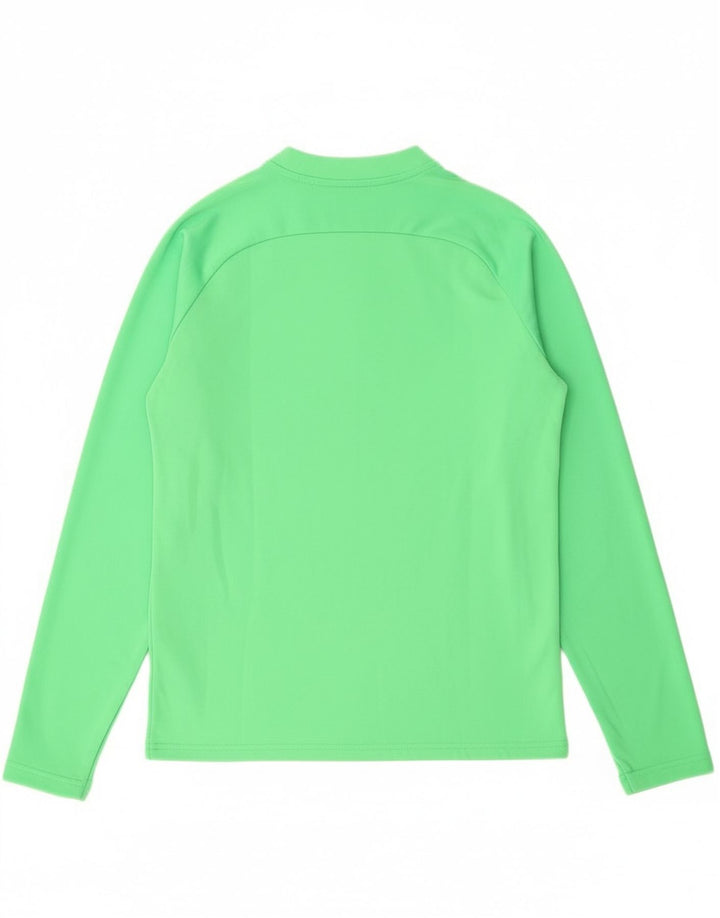 Nike Boys Alba Roma Zip Neck Pullover Treino Top 12-13 Anos Grande Verde