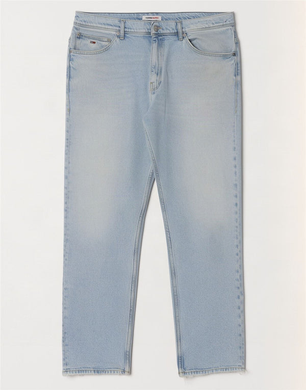 Tommy Hilfiger Mens Straight Jeans W38 L30 Blue