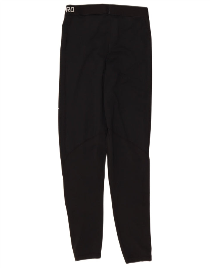 Leggings Nike Dri Fit Graphic UK 12 Médio Preto Poliéster