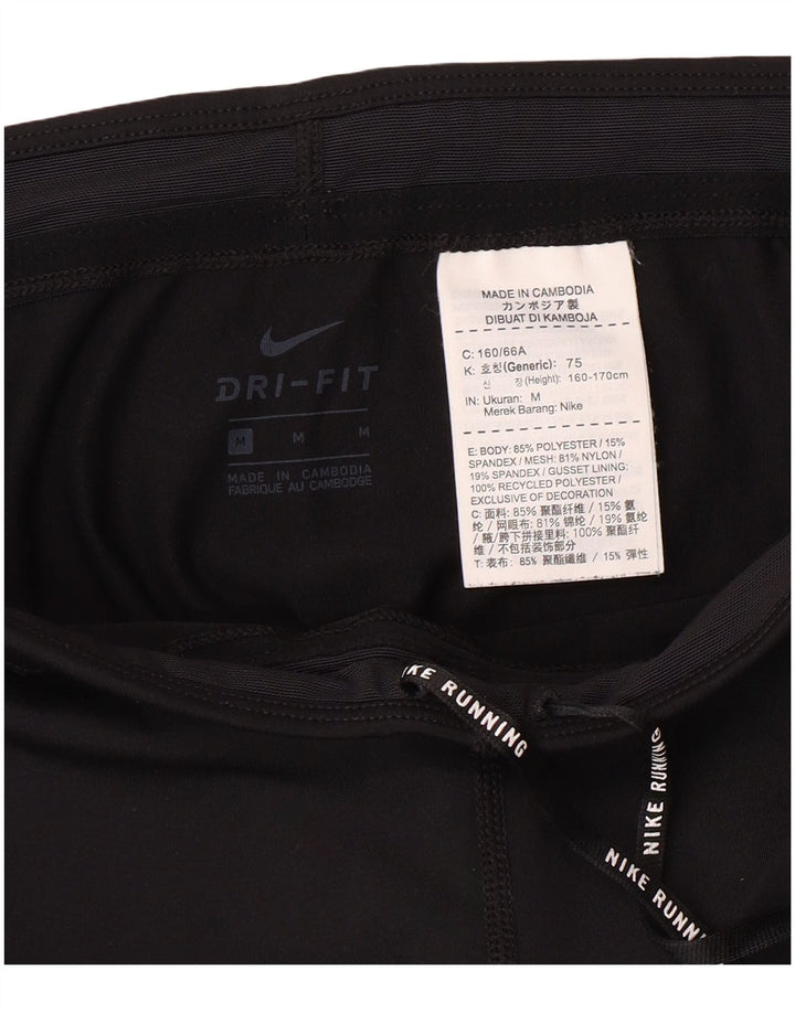 Leggings Nike Dri Fit UK 12 Médio Preto Poliéster