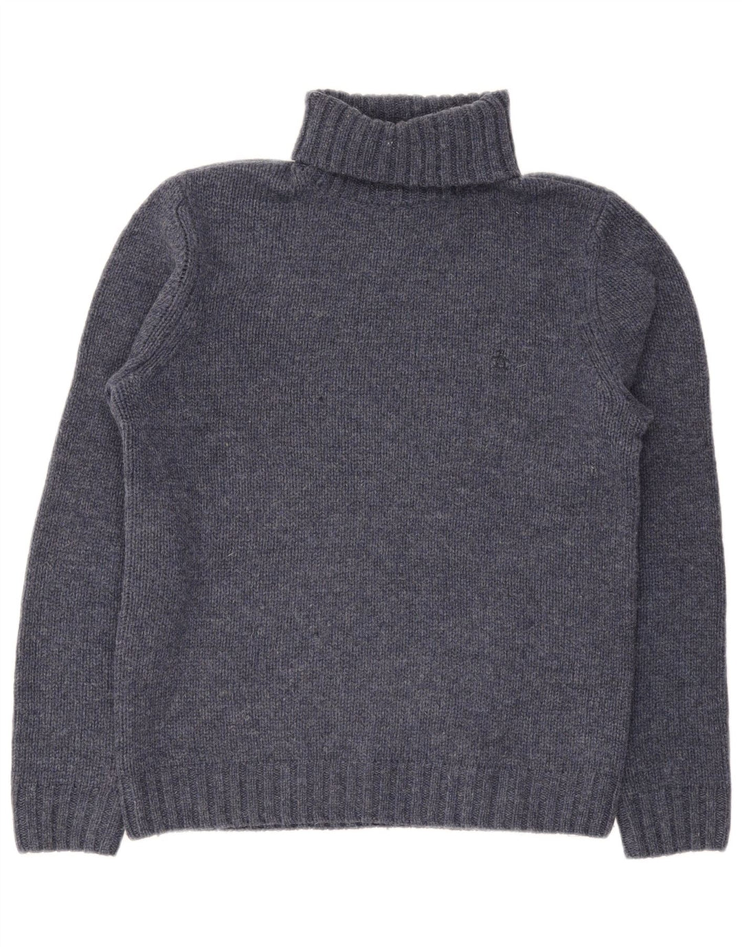 Suéter feminino Penguin com gola redonda Reino Unido 16 grande azul marinho