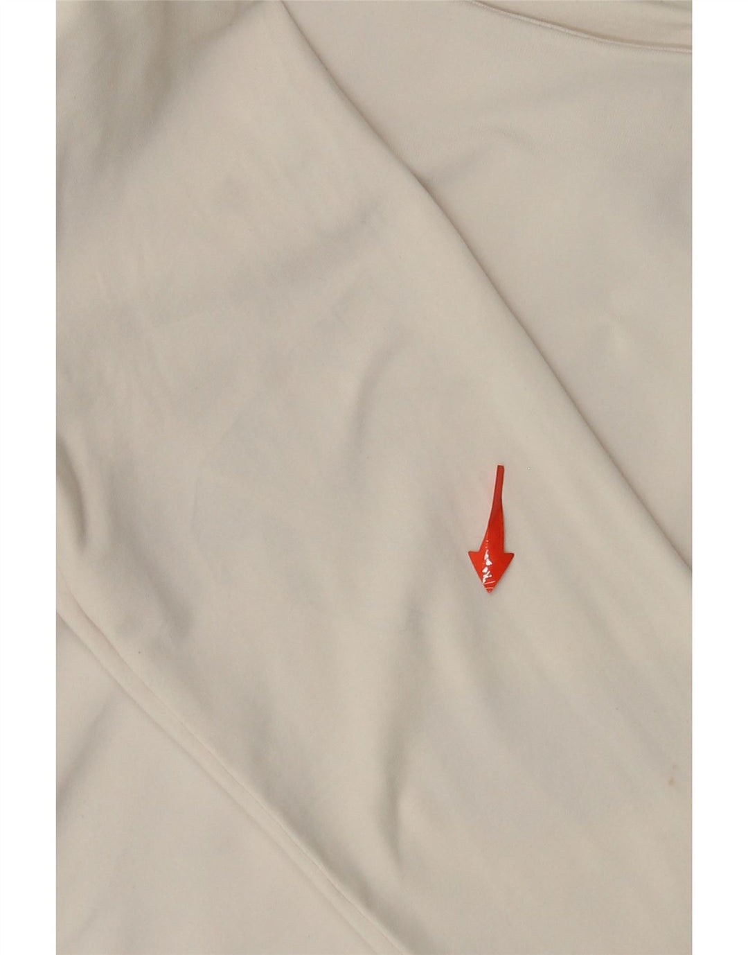 Body feminino de manga comprida ZARA UK 12 médio branco