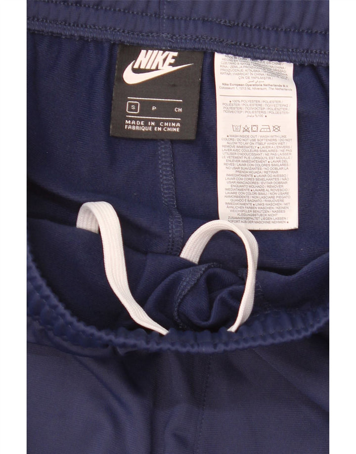 Nike Mens Treino Calças Joggers Pequeno Poliéster Azul Marinho