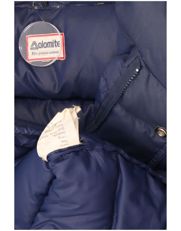 Jaqueta acolchoada masculina Dolomite UK 40 grande nylon azul marinho