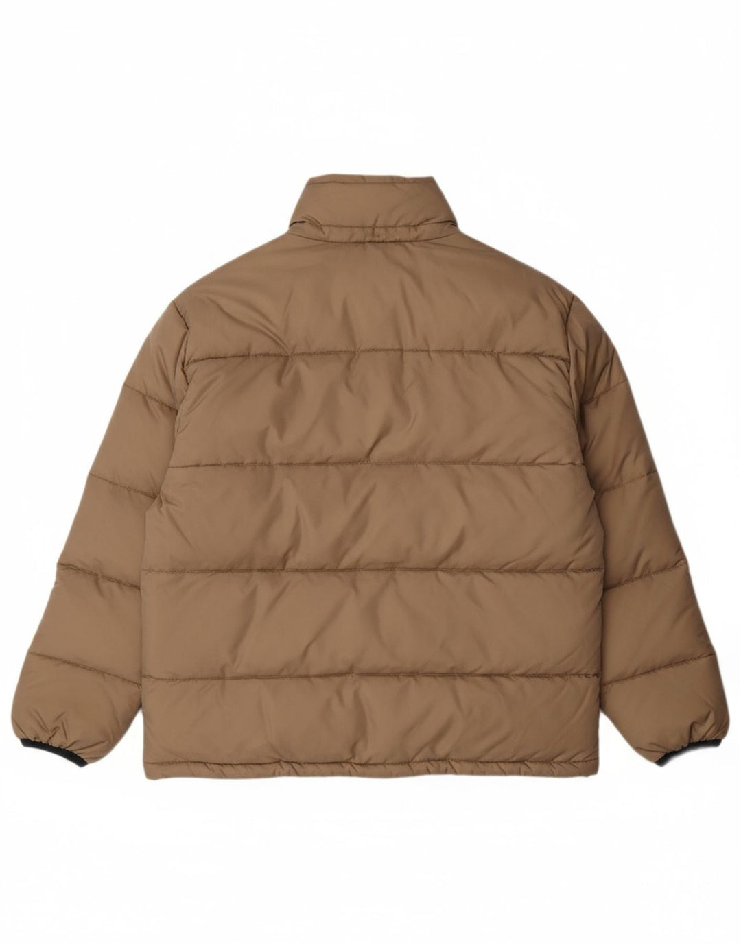 Jaqueta acolchoada masculina KAPPA UK 40 grande cinza poliamida