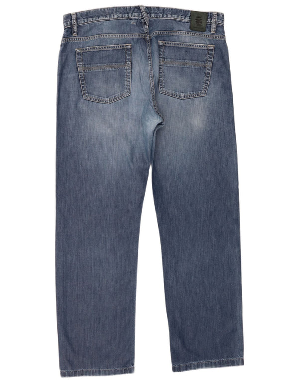 Calça jeans reta masculina Marina Yachting W36 L29 azul