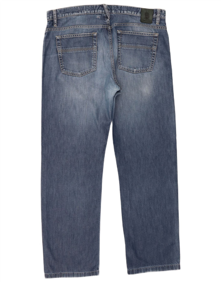 Calça jeans reta masculina Marina Yachting W36 L29 azul