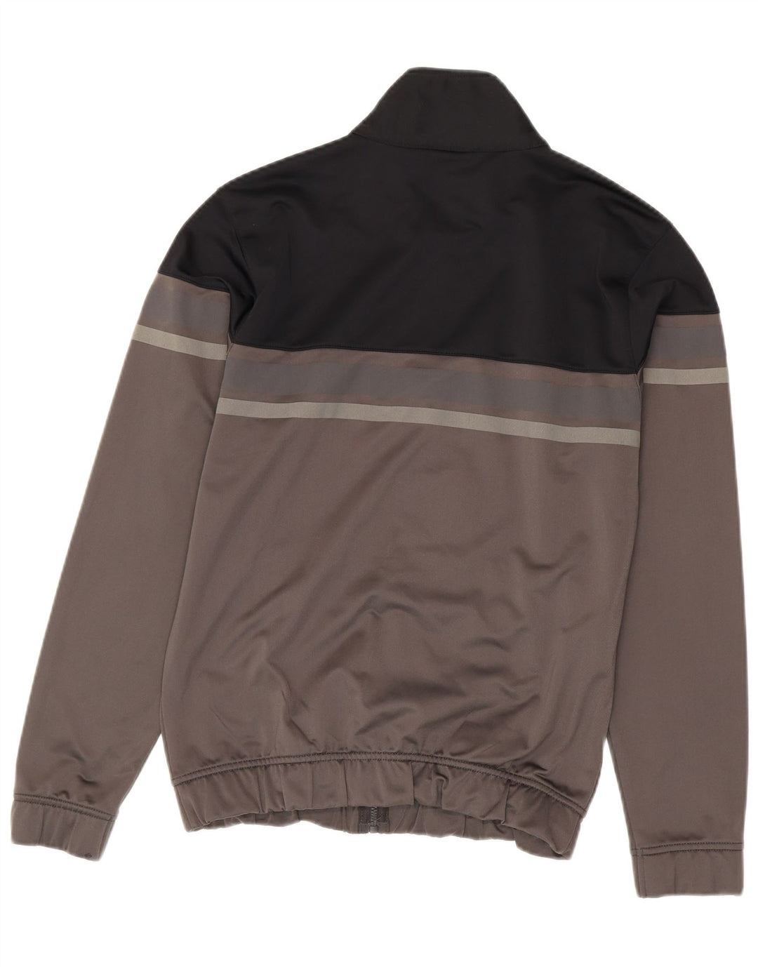 Jaqueta masculina Champion Tracksuit Top cinza médio bloco colorido