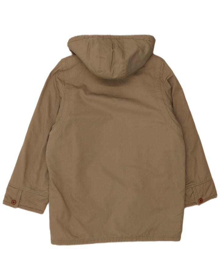 Sobretudo masculino com capuz Faciba IT 54 2XL poliéster cáqui