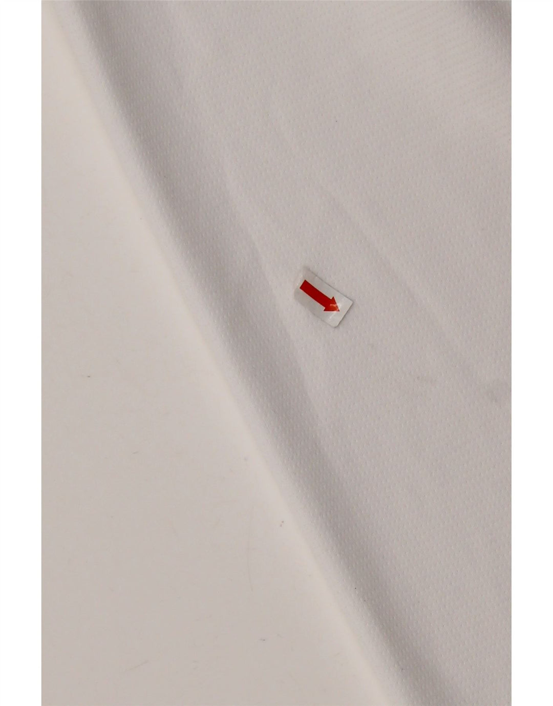 ADIDAS Mens Zip Neck Moletom Jumper 2XL Branco Poliéster