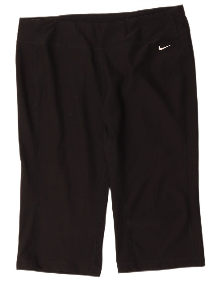 Leggings Nike Capri Mulher UK 20/22 XL Preto