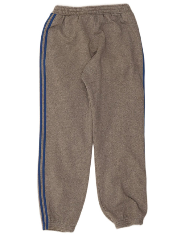 Calça de treino masculina Adidas Joggers pequeno algodão manchado cinza