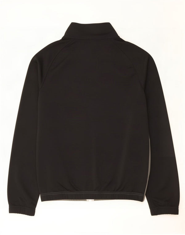 Nike Mens Treino Top Jacket Pequeno Preto Colorblock Poliéster