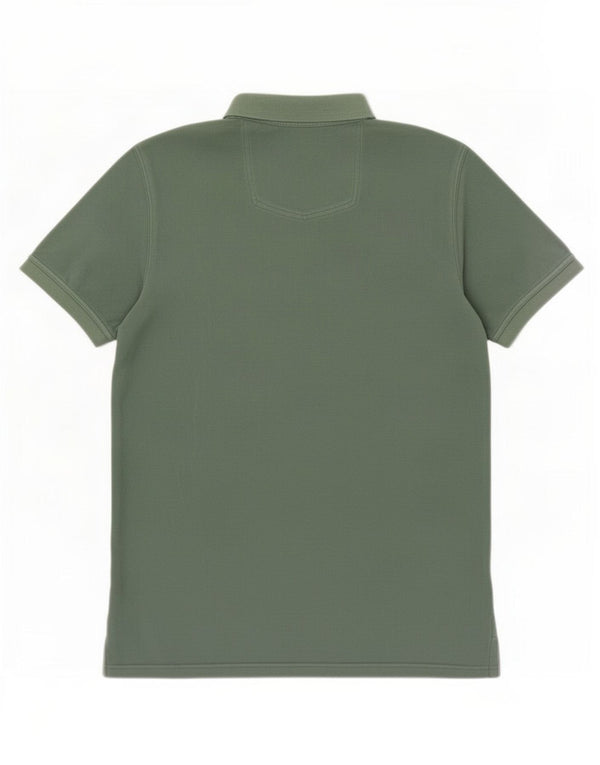 Camisa polo masculina Fat Face XL algodão verde