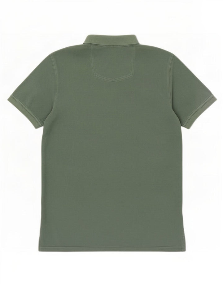 Camisa polo masculina Fat Face XL algodão verde