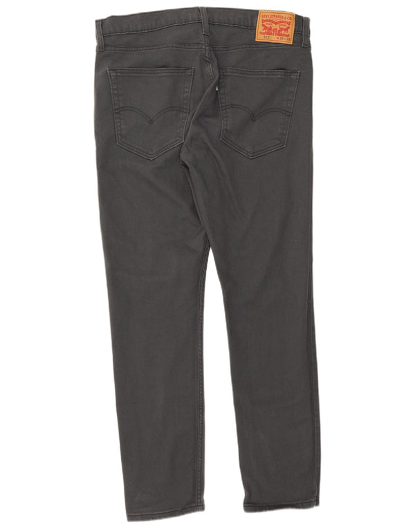 Calça jeans masculina Levi's 512 Slim Tapered W36 L32 cinza