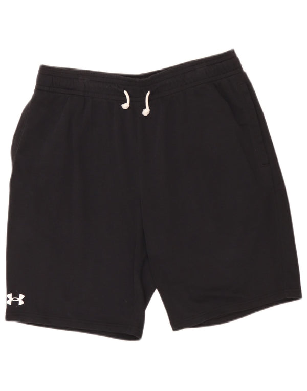 Shorts esportivos masculinos Under Armour XL preto algodão