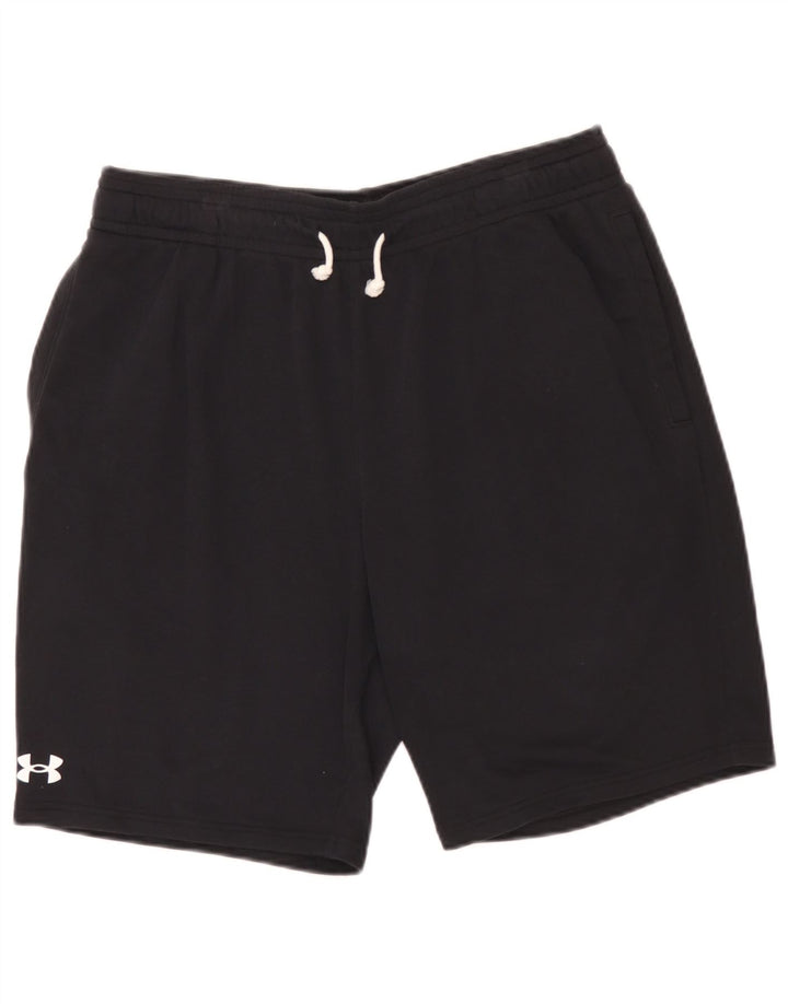 Shorts esportivos masculinos Under Armour XL preto algodão