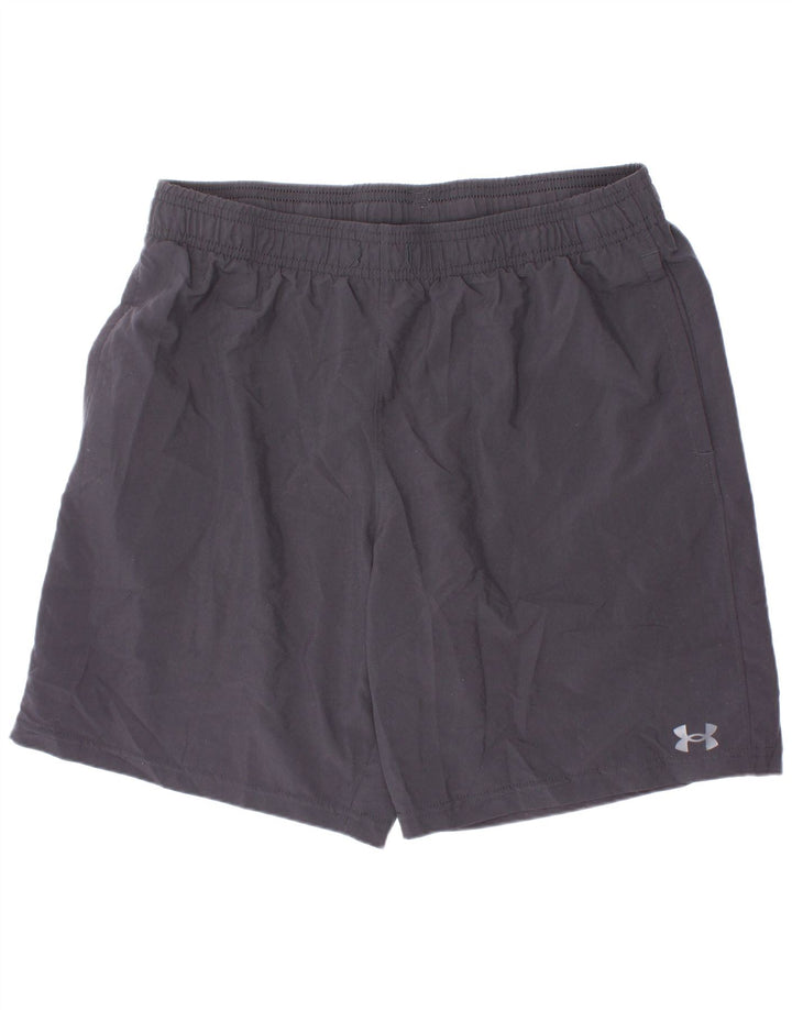 Shorts esportivos masculinos Under Armour 13-14 anos XL preto