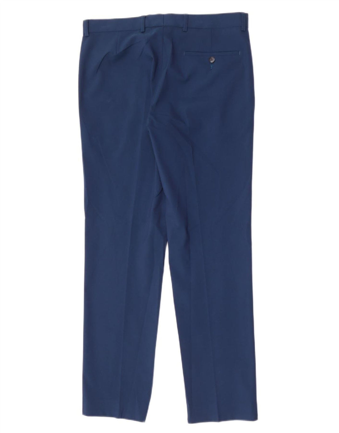Calça masculina Marks & Spencer Slim Suit W32 L31 azul poliéster