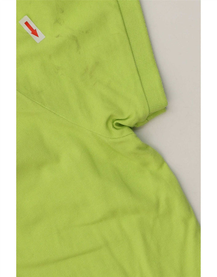 Camisa polo masculina Diadora algodão verde médio